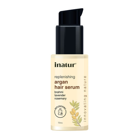 Buy Inatur Argan Hair Serum- 50 ml-Purplle