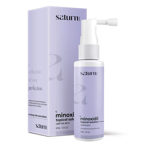 Buy Saturn By GHC Minoxidil 5% Topical Solution 60 ml-Purplle