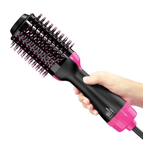 Buy Trendzie Skin care Multi-Function 4 in 1 Hair Styler,Dryer,Straightener & Curler Comb - 1 Pc-Purplle