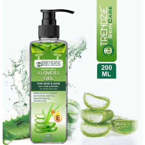 Buy TRENDZIE SKIN CARE Aloe Vera Gel Multipurpose (For Skin & Hair) 200 ml-Purplle