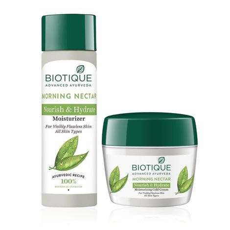 Buy Biotique Morning Nectar Nourish & Hydrate Moisturizing Kit-Purplle