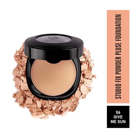 Buy Mattlook Studio Fix Powder Plus Foundation 2 Way Compact, Concealer, Moisturizing , Oil Control, Face Makeup, Give Me Sun (24 gm)-Purplle