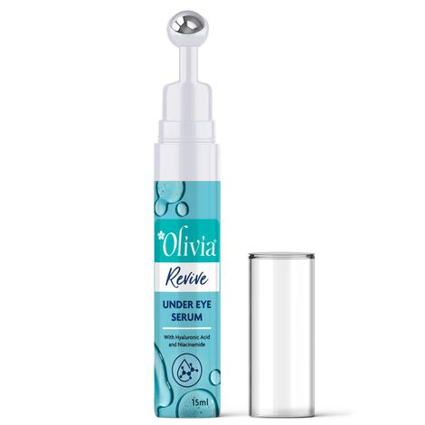 Buy Olivia Under Eye Serum with Hyaluronic Acid and Niacinamide 15 ml-Purplle