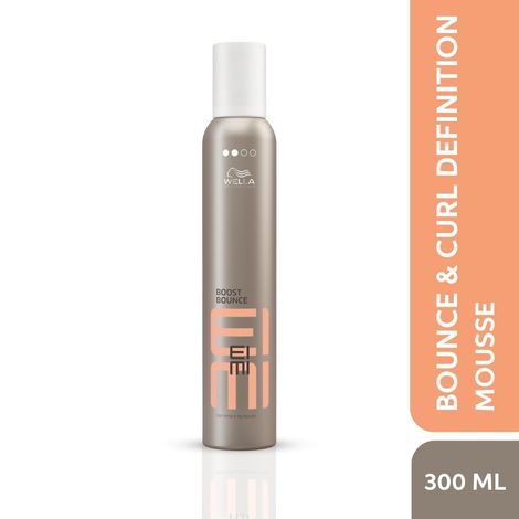 Buy Wella Professionals EIMI Boost Bounce Curl Enhancing Mousse | Anti-Frizz, Volume, Define & Bouncy Curls | 300 ml-Purplle