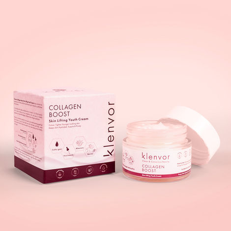 Buy Klenvor Collagen Boost Skin Lifting Youth Cream with Niacinamide| Firmer, tighter, younger looking skin 50 gm-Purplle