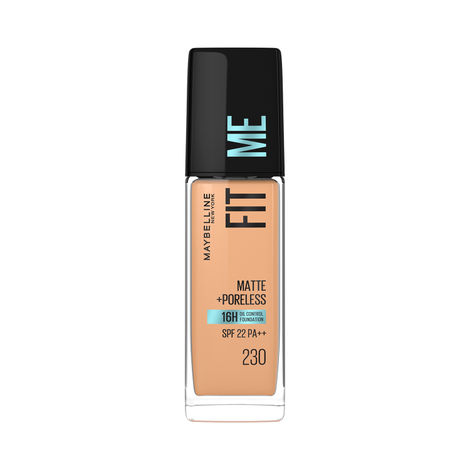 Buy Maybelline New York Liquid Foundation, Fit Me Matte + Poreless, The Archies Limited Edition, Shade 230, 30 ml-Purplle