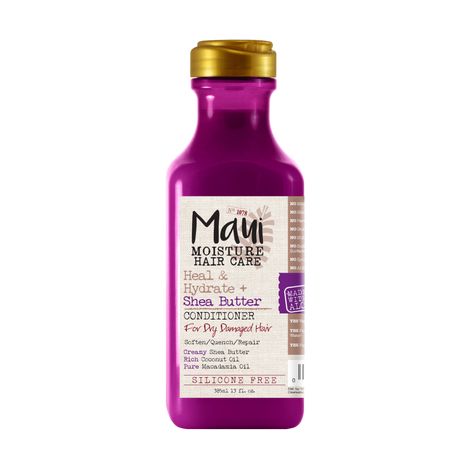 Buy Maui Moisture Heal & Hydrate + Shea Butter Conditioner to Repair & Deeply Moisturize Tight Curly Hair with Coconut & Macademia Oils, Vegan, Silicone, Paraben & Sulfate-Free, 385ml-Purplle