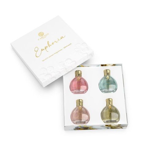 Buy Carlton London Euphoria Women Set of 4 Perfume 30 ml each-Purplle