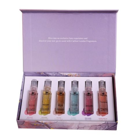 Buy Carlton London Ecstasy Gift Set of 6 - 8 ml each-Purplle