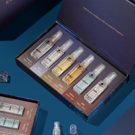 Buy Carlton London Men EXPLORER Gift Set of 6 - 8 ml each-Purplle