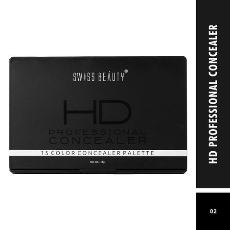 Buy Swiss Beauty HD Professional Concealer Palette 18 g-Purplle