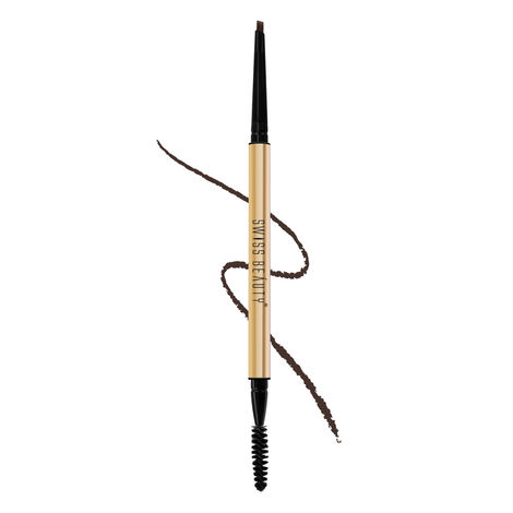Buy Swiss beauty Micro Precision Eyebrow Pencil 02 Deep Brown - 0.1 gm-Purplle