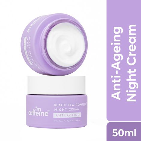 Buy mCaffeine Black Tea Complex Night Cream 50 ml-Purplle