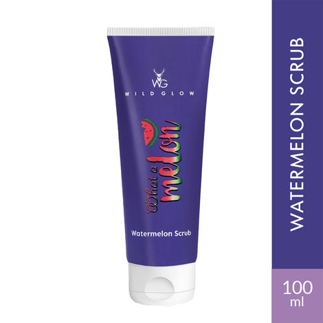 Buy WildGlow Watermelon Scrub 100ml-Purplle