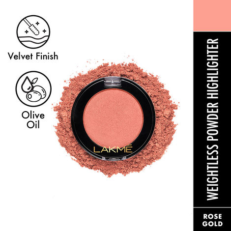 Buy Lakme FaceIt HighlighterRoseGold H3 4 gm-Purplle