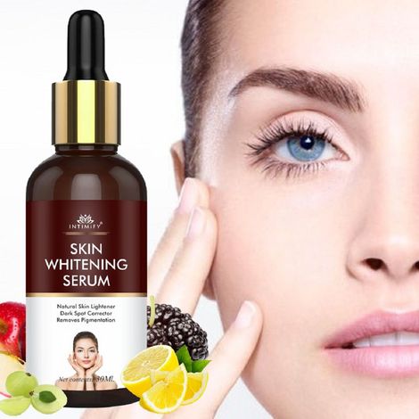 Buy Intimify Skin Whitening Serum Natural Skin Lightener Dark Spot Corrector Removes Pigmentation 30 ML-Purplle