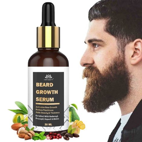Buy Intimify Beard Growth Serum Faster Growth and Thick Beard Dadi Serum 30 ML-Purplle