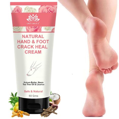 Buy Intimify Foot Hand Crack Heal Cream Fills Up Crack of Foot & Hand Make Skin Smooth & Soft 50 gmrams - 50 gm-Purplle