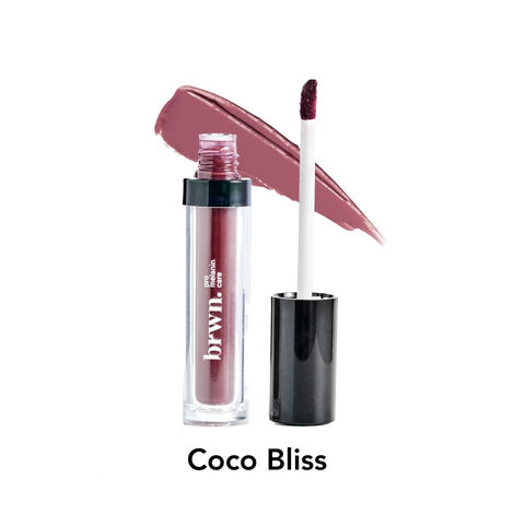 Buy Brwn Matte Melt Liquid Lipstick - Coco Bliss 4.5 ml-Purplle