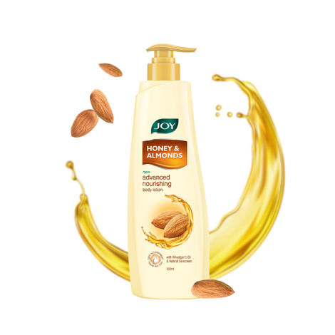 Buy Joy Honey & Almonds Advanced Nourishing Body Lotion, For Normal to Dry skin 500 ml-Purplle