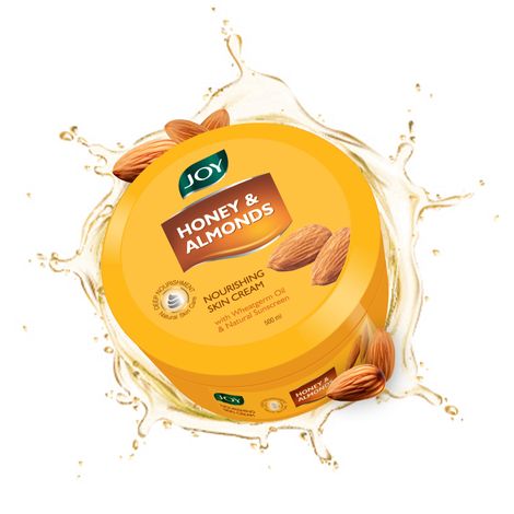 Buy Joy Honey & Almonds Nourishing Skin Cream, For Normal to Dry Skin 500 ml-Purplle