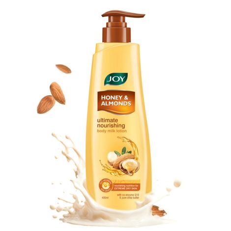 Buy Joy Honey & Almonds Ultimate Nourishing Body Milk Lotion, For Extremely Dry Skin 400 ml-Purplle