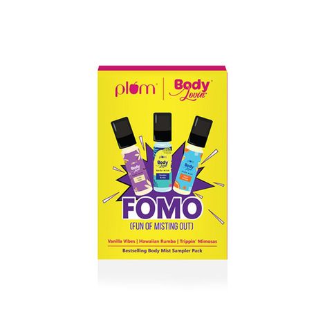 Buy Plum BodyLovin’ 3-in-1 Body Mists Sampler Pack - Pack of 3-Purplle