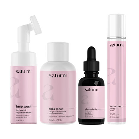 Buy Saturn By GHC Ultimate Acne Care Regime 3 Pcs-Purplle