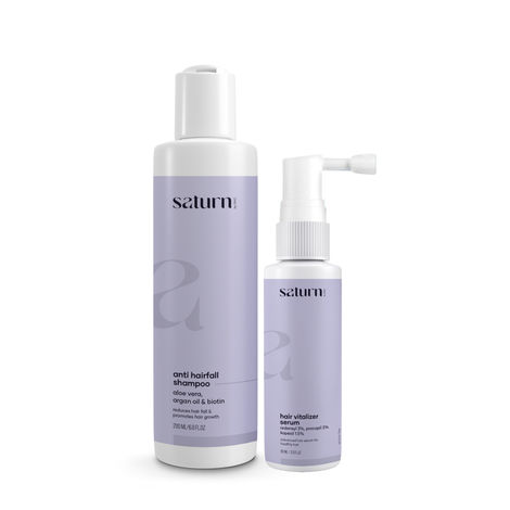 Buy Saturn By GHC Anti Hairfall Kit 200 ml-Purplle