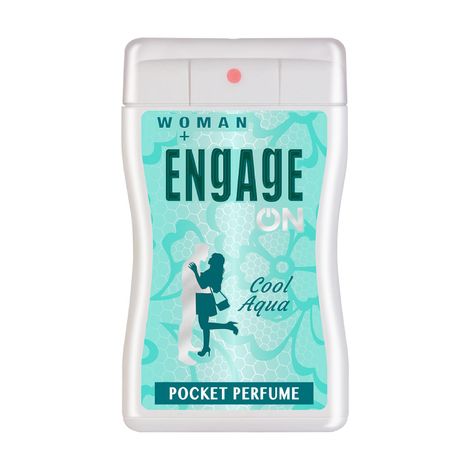 Buy Engage ON Cool Aqua Pocket Perfume for Women, 17 ml-Purplle
