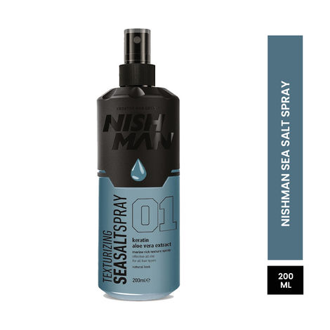Buy NishMan Texturizing Sea Salt Spray Keratin (200 ml)-Purplle