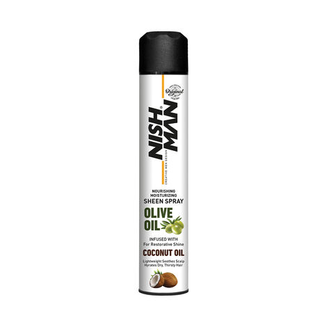 Buy NishMan Nourishing Moisturizing Sheen Spray (400ml)-Purplle