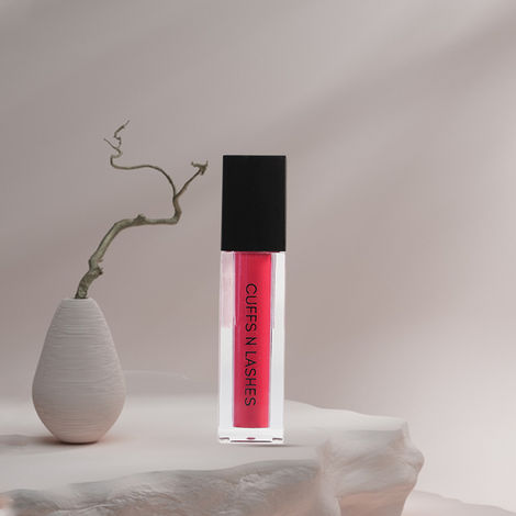 Buy Cuffs N Lashes Matte Mini Liquid Lipstick I SCARLET STORY (2 ml)-Purplle