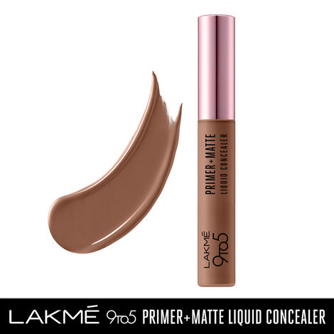 Buy Lakme 9to5 Primer+Matte Liquid Concealer 39 Cocoa, 5.4 ml-Purplle