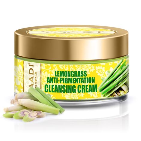 Buy Vaadi Herbals Lemongrass Anti-Pigmentation Cleansing Cream (50 gm)-Purplle