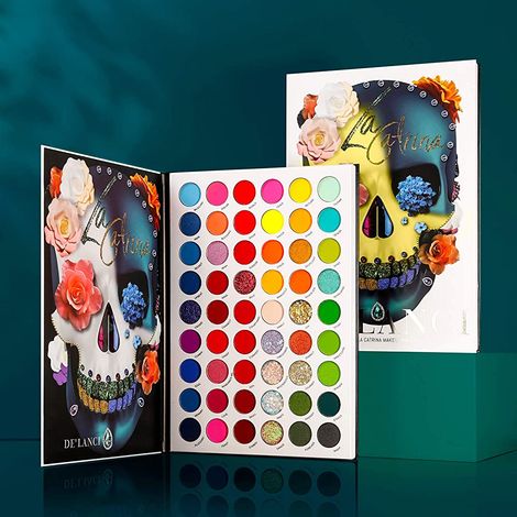 Buy DE ' LANCI LA Catrina 54 Color Makeup Palette 41..5 gm-Purplle