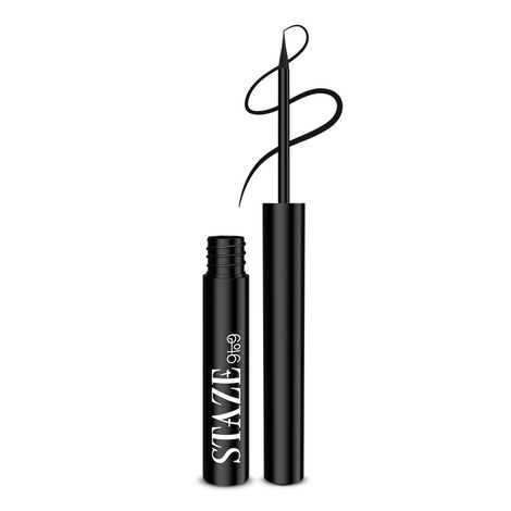 Buy Staze 9to9 All Eyes on You Smudgeproof + Waterproof Liner | 01 Blackest Black | 1.8ml-Purplle