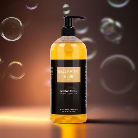 Buy Bella Vita Klub Man Shower Gel(500 ml)-Purplle