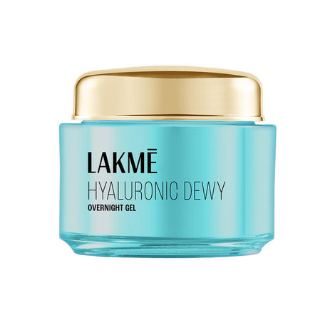 Buy Lakme Hyaluronic Dewy Overnight Gel with Hyaluronic Acid 50 gm-Purplle