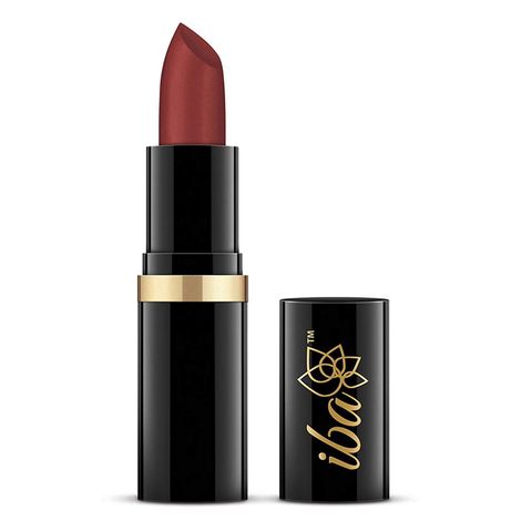 Buy Iba Pure Lips Moisturizing Lipstick Shade A50 Dusky Rose, 4g | Intense Colour | Highly Pigmented and Creamy Long Lasting | Glossy Finish | Enriched with Vitamin E | 100% Natural, Vegan & Cruelty Free-Purplle