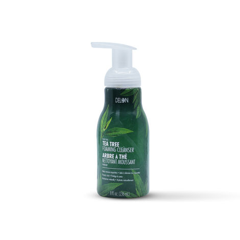 Buy Delon Tea Tree Foaming Cleanser 236ml-Purplle