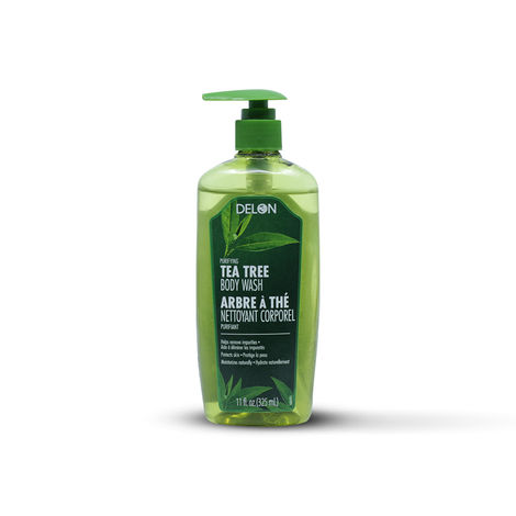 Buy Delon Tea Tree Body Wash 325ml-Purplle