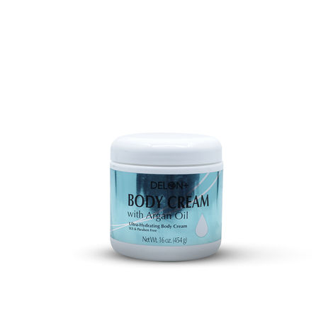 Buy Delon Argan Oil Body Cream 454gm-Purplle