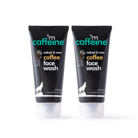 Buy mCaffeine Coffee Face Wash Pack of 2 (50ml)-Purplle