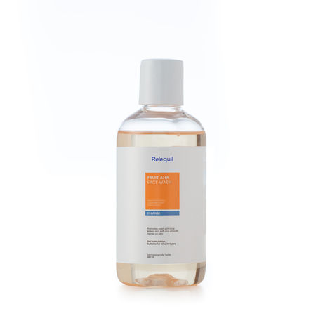 Buy Re'equil Fruit AHA Face Wash for Hyperpigmentation & Skin Brightening 200 ml-Purplle