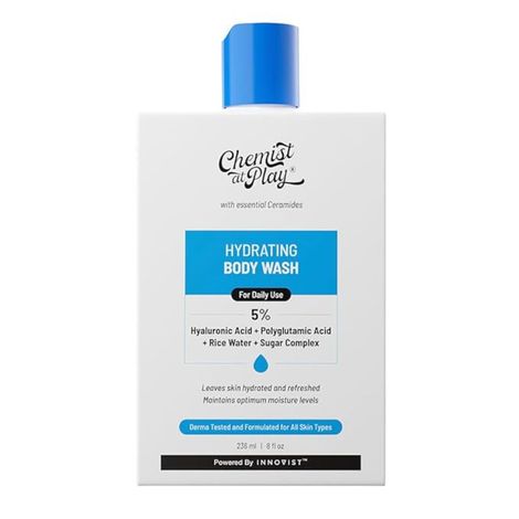 Buy Chemist At Play Hydrating Body Wash With 5% Niacinamide And Hyaluronic Acid For Dry Normal Skin 236ml-Purplle