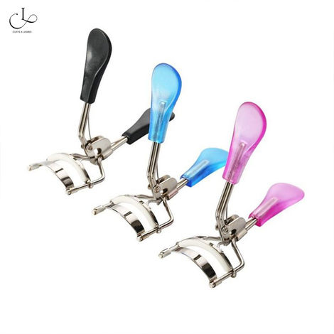 Buy Cuffs N Lashes Eyelash Curler With Spring Soft Pads color vary-Purplle