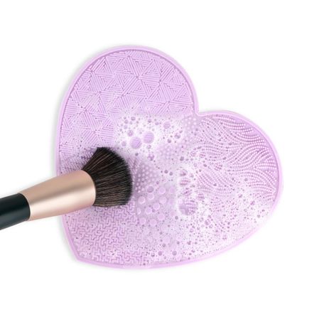 Buy MARS Boring Silicone Makeup Brush Cleaner Pad with Suction Cup | Durable Soft Material | Multi Functional | Light Weight & Portable | Easy to Use 1 Pc-Purplle