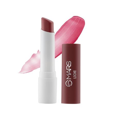 Buy MARS Aqua Splash Tinted Lip Balm Enriched with Shea Butter, Jojoba Oil, Vitamin-E & Cocoa Extract | Repair Chapped Lips | Non-Sticky, Moisturising & Nourishing (3 gm) (07-LICHI)-Purplle