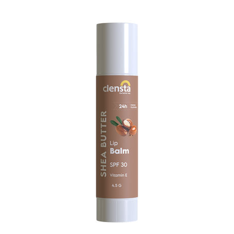 Buy Clensta Shea Butter Lip Healer With Vitamin E Spf 30 With Shea Butter & Vitamin E For Hydrates, Soothes & Nourishes For Women & Men 4.5 gm-Purplle